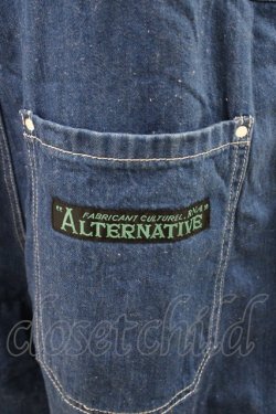 画像3: RNA / サロペットデニムパンツ  青 H-26-02-08-1029-PU-PA-AK-ZH