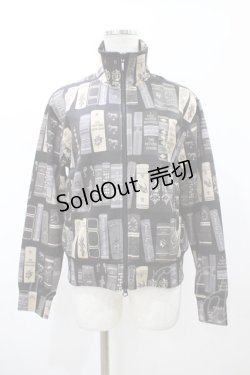 画像1: Jane Marple / Agatha’s libraryジップアップブルゾン M チャコールグレー H-26-02-08-1030-JM-JA-KB-ZH