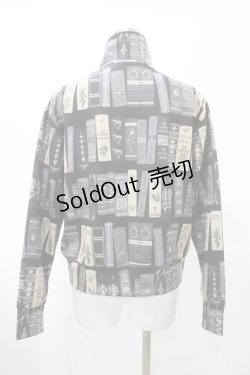 画像2: Jane Marple / Agatha’s libraryジップアップブルゾン M チャコールグレー H-26-02-08-1030-JM-JA-KB-ZH