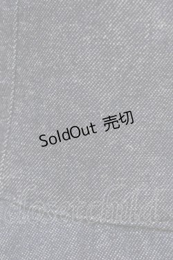 画像3: Perla nell' ostrica / 半袖ショールカラージャケットワンピース  ブルー H-26-02-08-1033-EL-OP-KB-ZH