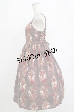 画像2: Enchantlic Enchantilly / 王女様のヴァイオリンジャンパースカート Free ブラウン H-26-02-08-001-LO-OP-NS-ZH