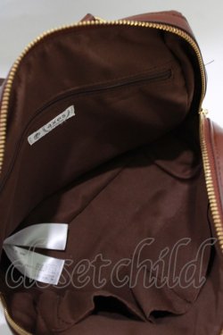 画像4: axes femme / リボン刺繍キルトボストン  ブラウン H-26-02-08-054-AX-BG-NS-ZH