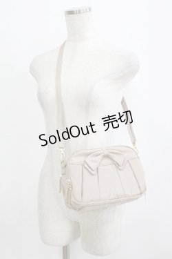 画像1: m petit by misako / AMリボンウォレットSLD  ベージュ H-26-02-08-055-LO-BG-NS-ZH