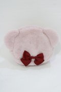 m petit by misako / AM*クマサンポーチ  ピンク H-26-02-08-066-LO-ZA-NS-ZH