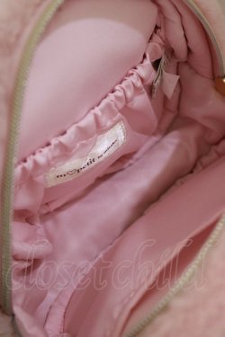 画像3: m petit by misako / AM*クマサンポーチ  ピンク H-26-02-08-066-LO-ZA-NS-ZH