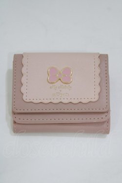 画像1: m petit by misako / サンリオキャラクターズコラボマイメロディ三つ折り財布  ピンク H-26-02-08-069-LO-ZA-NS-ZH