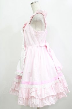 画像2: Angelic Pretty / Dreamパティシエジャンパースカート Free ピンク H-26-02-08-006-AP-OP-NS-ZH