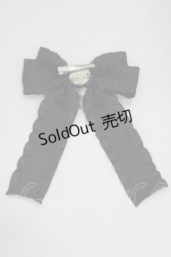 画像3: NOEMIE / チェーンリボンブローチ  ブラック H-26-02-08-077-LO-AC-NS-ZH