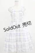 Alice Mashiro / TT*MAティアードジャンパースカート M オフ/ブルー H-26-02-08-085-PU-OP-NS-ZH