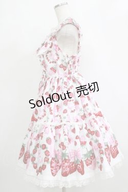 画像2: Angelic Pretty / おめかしBerryジャンパースカート Free オフ H-26-02-08-007-AP-OP-NS-ZH
