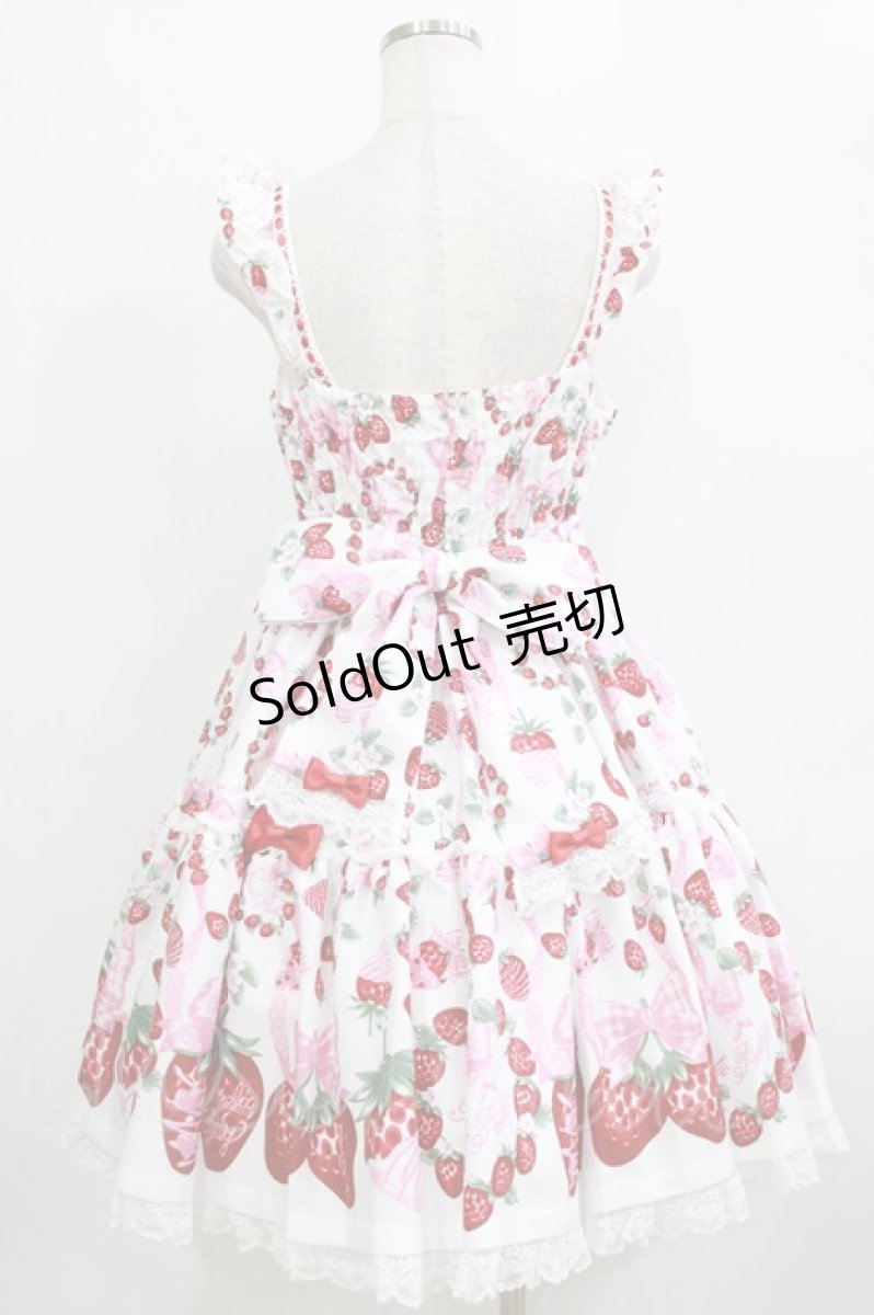 画像3: Angelic Pretty / おめかしBerryジャンパースカート Free オフ H-26-02-08-007-AP-OP-NS-ZH (3)