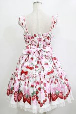画像3: Angelic Pretty / おめかしBerryジャンパースカート Free オフ H-26-02-08-007-AP-OP-NS-ZH (3)