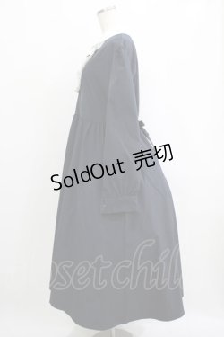 画像2: virally / 星名桜子/クラシックリボンワンピース 3L ネイビー H-26-02-08-008-PU-OP-NS-ZH