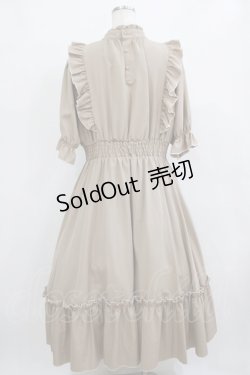 画像3: m petit by misako / NINA'SコラボAMハイショクメローワンピース 3L ベージュ H-26-02-08-012-LO-OP-NS-ZH