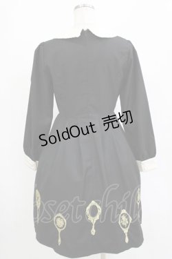 画像3: Fi.n.t / ミラー刺繍ワンピース Free ブラック H-26-02-08-002-CA-OP-NS-ZH