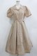 画像1: an another angelus / レトロ釦使い開衿シャツワンピース Free BEIGE H-26-02-08-018-CA-OP-NS-ZH (1)