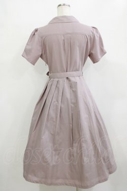 画像3: an another angelus / フロントピンタック使い開衿ワンピース Free DARK PINK H-26-02-08-019-CA-OP-NS-ZH