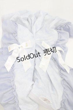 画像2: m petit by misako / NINA'S/ブランケット  サックス H-26-02-09-006-LO-ZA-NS-ZH