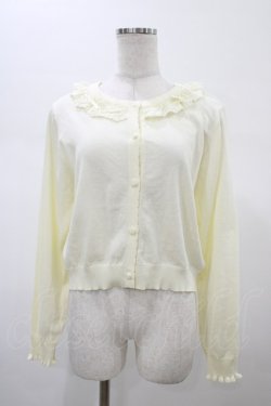 画像1: m petit by misako / TT*AOKフリルニットCD L オフ H-26-02-09-055-LO-TO-NS-ZH