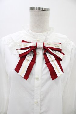 画像3: axes femme / マイメロディ/ブラウス Free オフ/レッド H-26-02-09-057-AX-BL-NS-ZH