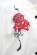 画像3: axes femme / 彼岸花柄ショートシャツ M オフ H-26-02-09-058-AX-BL-NS-ZH (3)
