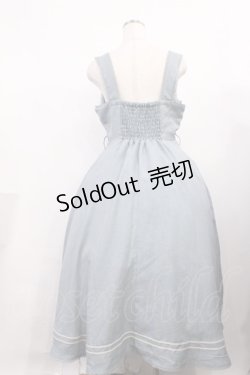 画像2: Kurumi Collaboration / マリンアカデミアジャンパースカート L サックス H-26-02-09-1003-EL-OP-NS-ZH