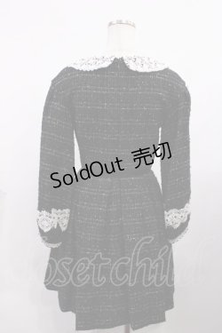 画像2: JESUS DIAMANTE / ロココドールワンピV 38 ブラック H-26-02-09-1006-JE-OP-NS-ZH