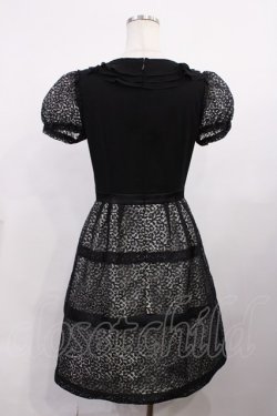 画像2: JESUS DIAMANTE / ルーブルワンピース 40 ブラック H-26-02-09-1007-JE-OP-NS-ZH