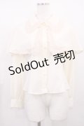 Innocent World / ケープ付きセシルブラウス M 生成×生成/Beige×Beige H-26-02-09-1018-IW-BL-NS-ZH