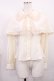 画像1: Innocent World / ケープ付きセシルブラウス M 生成×生成/Beige×Beige H-26-02-09-1018-IW-BL-NS-ZH (1)