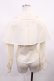 画像2: Innocent World / ケープ付きセシルブラウス M 生成×生成/Beige×Beige H-26-02-09-1018-IW-BL-NS-ZH (2)
