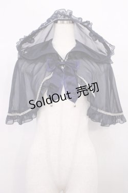 画像1: metamorphose / Magical hoodieケープ Free ネイビー H-26-02-09-1019-ME-TO-NS-ZH