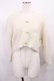 画像1: F i.n.t / リボン釦フェザーニットカーディガン Free OFF WHITE H-26-02-09-1021-CA-TO-NS-ZH (1)