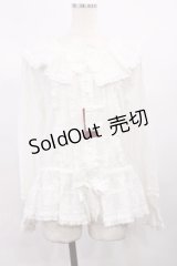 PINK HOUSE / ローンオーバーブラウス Free オフ H-26-02-09-1023-LO-BL-NS-ZH