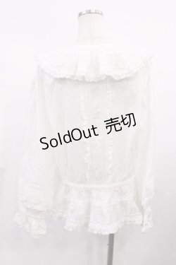 画像3: PINK HOUSE / ローンオーバーブラウス Free オフ H-26-02-09-1023-LO-BL-NS-ZH