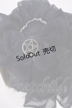 画像3: metamorphose / Magical moon light サイドフリル円形カチューシャ  ネイビー H-26-02-09-1026-ME-AC-NS-ZH