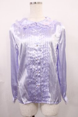 画像1: Nile Perch / サテンブラウス Free ラベンダー H-26-02-09-1034-LO-BL-NS-ZH