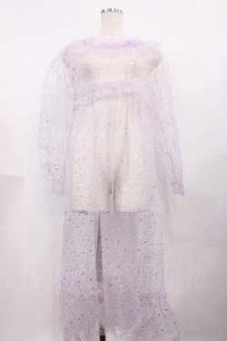 画像1: Nile Perch / チュールオーバードレス Free ラベンダー H-26-02-09-1036-LO-OP-NS-ZH