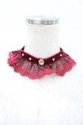 Virally / 星名桜子/レースチョーカー  ワイン H-26-02-09-010-0-AC-NS-ZH