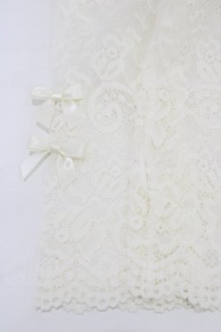 画像2: m petit by misako / AMレースロングアームカバー  生成り H-26-02-09-012-LO-ZA-NS-ZH