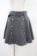 evelyn / タックベルトスカート Free グレー H-26-02-09-020-LO-SK-NS-ZH