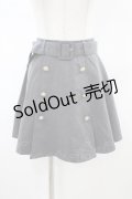 evelyn / タックベルトスカート Free グレー H-26-02-09-020-LO-SK-NS-ZH