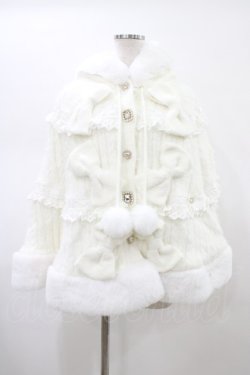 画像1: LIZ LISA / ミルフィーユレースポンチョ Free オフ H-26-02-09-022-LO-JA-NS-ZH