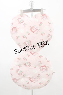 画像1: m petit by misako / クッション  ピンク H-26-02-09-003-LO-ZA-NS-ZH