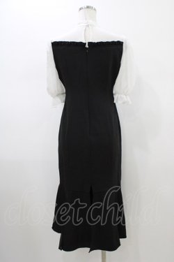 画像2: EATME / ボウタイマーメイドワンピース S ブラック H-26-02-09-023-LO-OP-NS-ZH