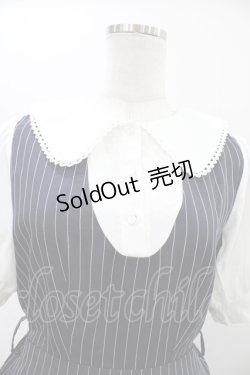 画像3: axes femme / ストライプ柄ドッキングワンピース Free ネイビー H-26-02-09-027-AX-OP-NS-ZH