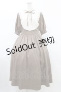 m petit by misako / ナシジムジキリカエワンピース L ブラウン H-26-02-09-032-LO-OP-NS-ZH
