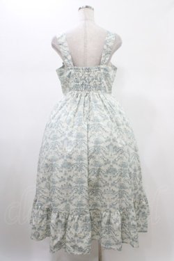 画像2: m petit by misako / MSKトワルドジュイジャンパースカート LL オフ/サックス H-26-02-09-036-LO-SK-NS-ZH