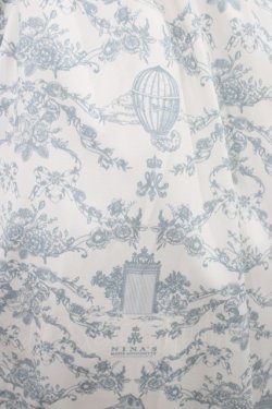 画像3: m petit by misako / MSKトワルドジュイジャンパースカート LL オフ/サックス H-26-02-09-036-LO-SK-NS-ZH