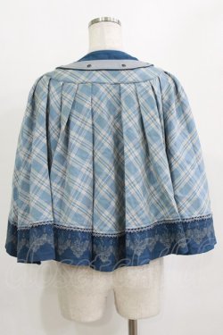 画像3: OZZ ANGELO / ローズハンティングケープ付きベスト  ブルー H-26-02-10-026-OO-TO-KB-ZH